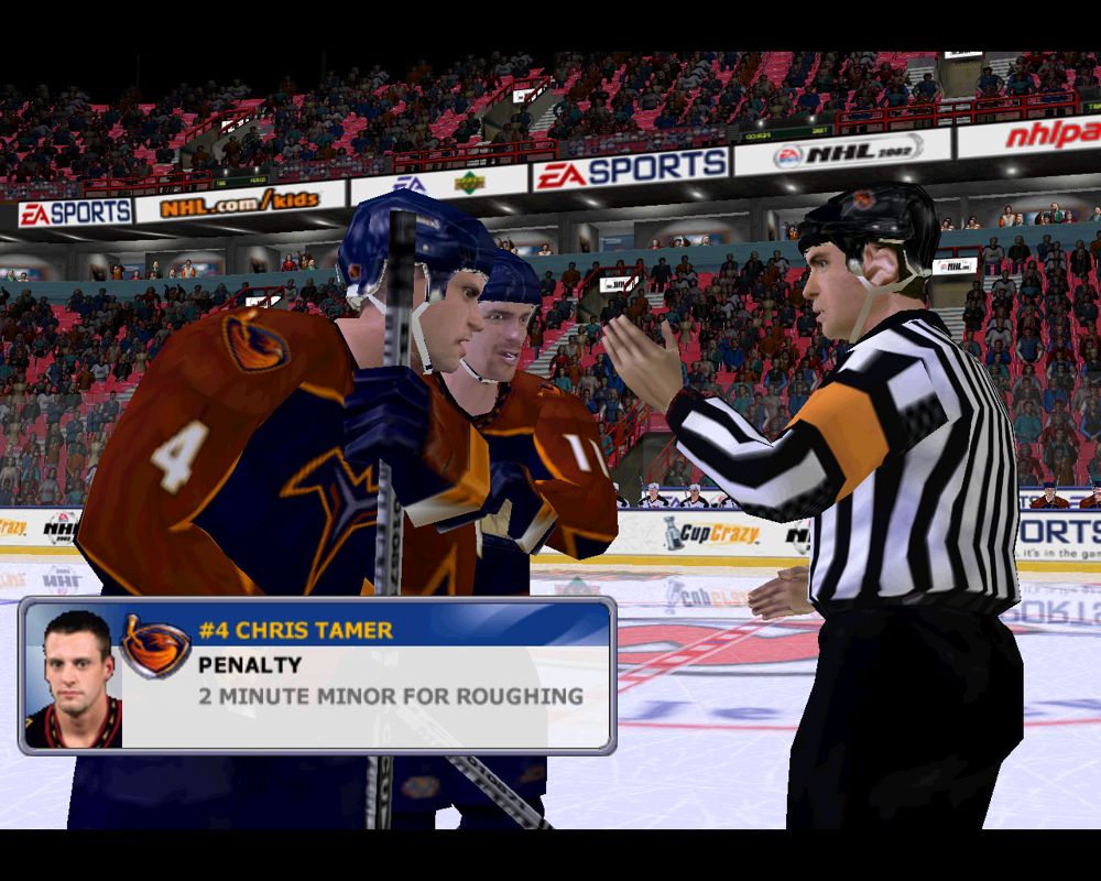 NHL 2002 screenshot 4 for Playstation 2